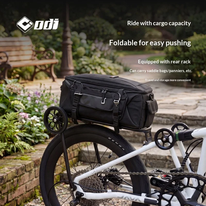 Cargo Rack Aluminum - แร็คท้ายจักรยานพับได้ Brompton - ชั้นวางสัมภาระอลูมิเนียมอัลลอย CNC ใช้ได้กับรุ่น
