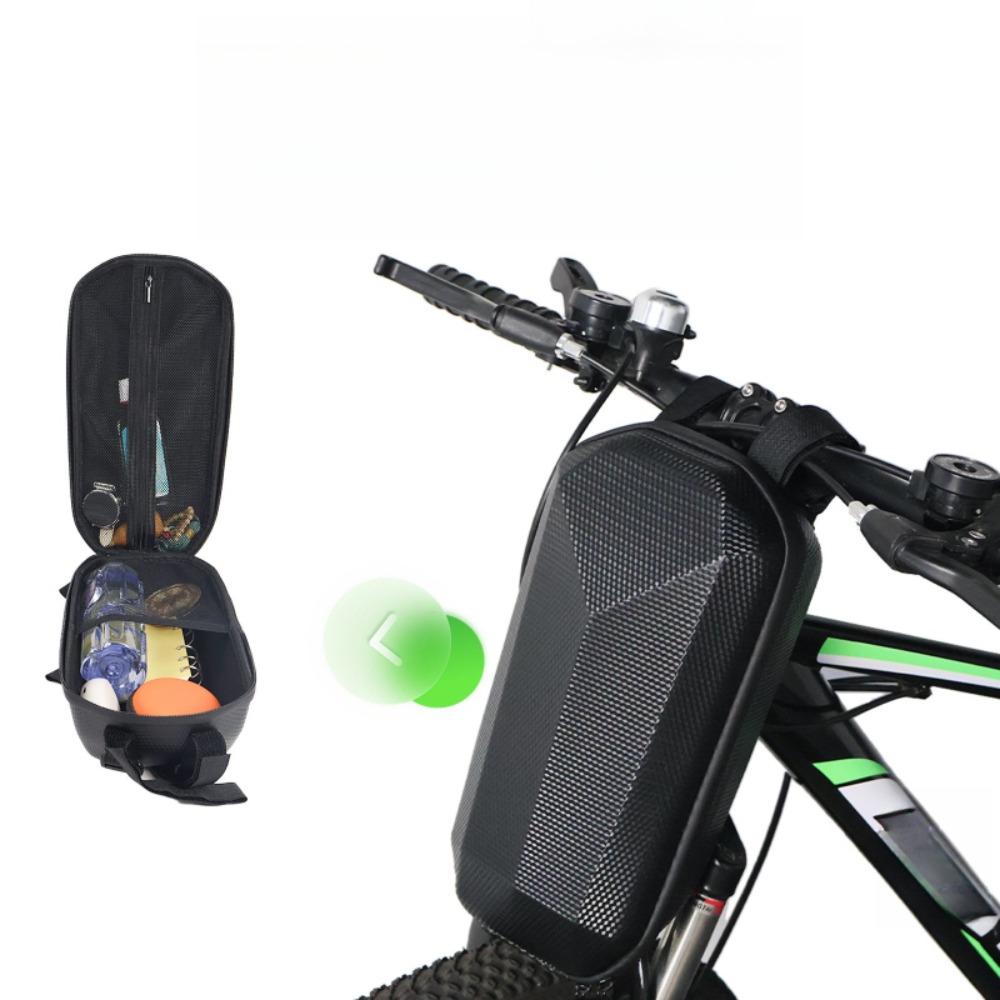 Cycling Commuter Backpack Waterproof - กระเป๋าจักรยานสกู๊ตเตอร์ กระเป๋าสเก็ตบอร์ดขนาดใหญ่ กระเป๋ากันน้ำแบบแข็ง กระเป๋าหน้ารถจักรยานไฟฟ้า ความจุเยอะ สำหรับเก็บโทรศัพท์และอุปกรณ์เสริม