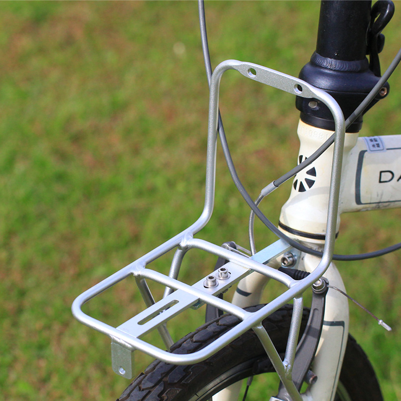 Cargo Rack Aluminum - แร็คหน้าจักรยานแบบพับได้ อลูมิเนียมอัลลอยด์ แข็งแรง ทนทาน รับน้ำหนักได้มาก ที่วางสัมภาระจักรยาน
