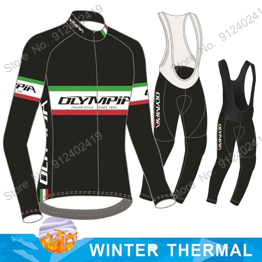 Cycling Community - Maglia Ciclismo 2023ชุดเสื้อเจอร์ซีย์นักปั่นทีมโอลิมปิก, ชุดกันหนาวกางเกงขี่จักรยานเสือภูเขาแขนยาวเสื้อแขนยาวผู้ชาย