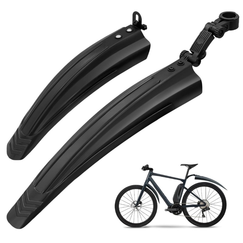 Fender Mudguard Set - ชุดบังโคลนจักรยาน 1 ชุด บังโคลนกันน้ำกระเซ็น ชุดบังโคลนหน้า-หลัง สำหรับจักรยานเสือหมอบ