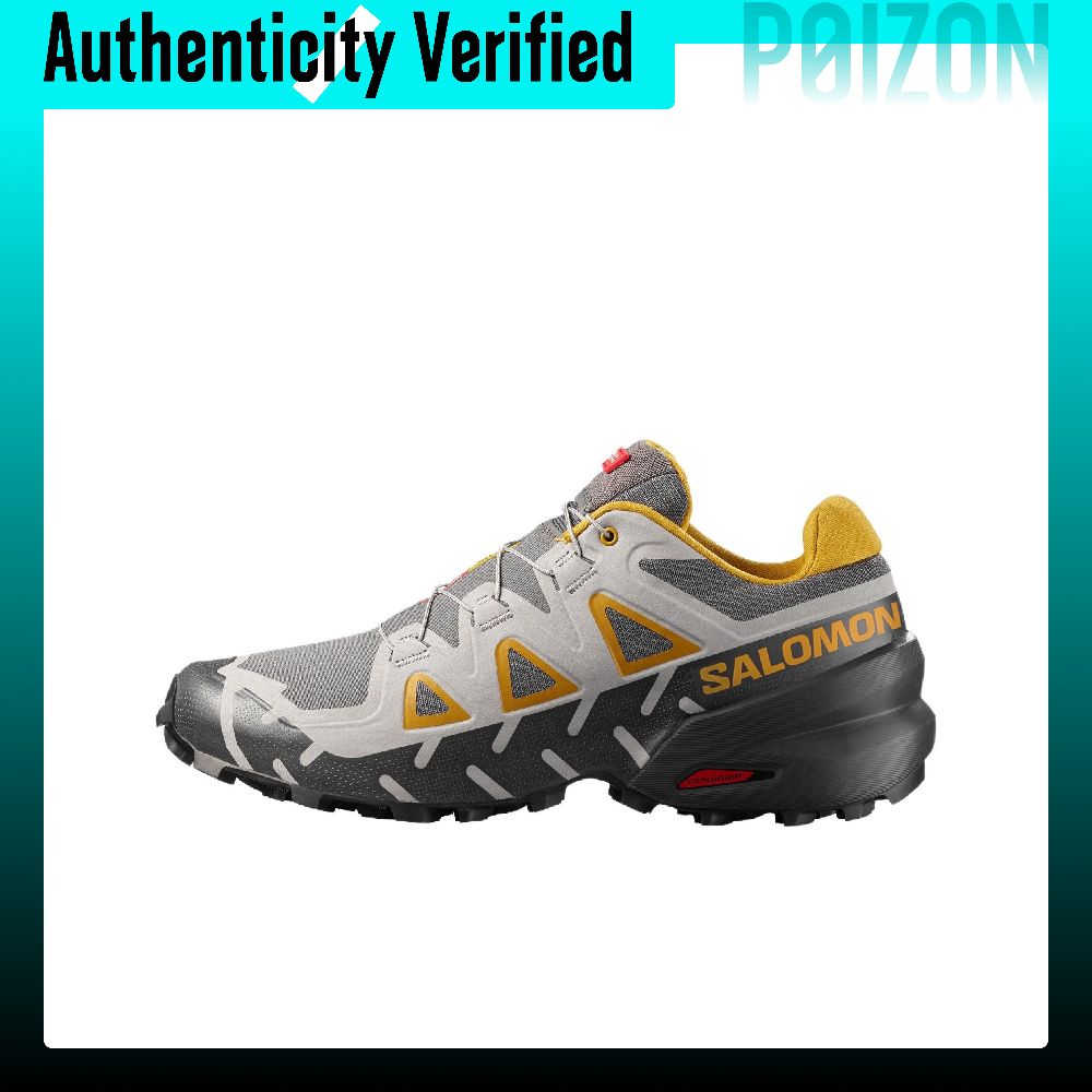 Salomon Shoes Speedcross 6 - รองเท้าวิ่งเทรล SALOMON Speedcross 6 สำหรับทุกเพศ สีเทา