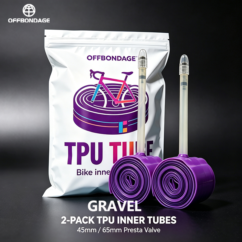 Inner Tube 700C - OFFBONDAGE ยางในจักรยานกรวด 2 ชิ้น น้ำหนักเบาพิเศษ 45