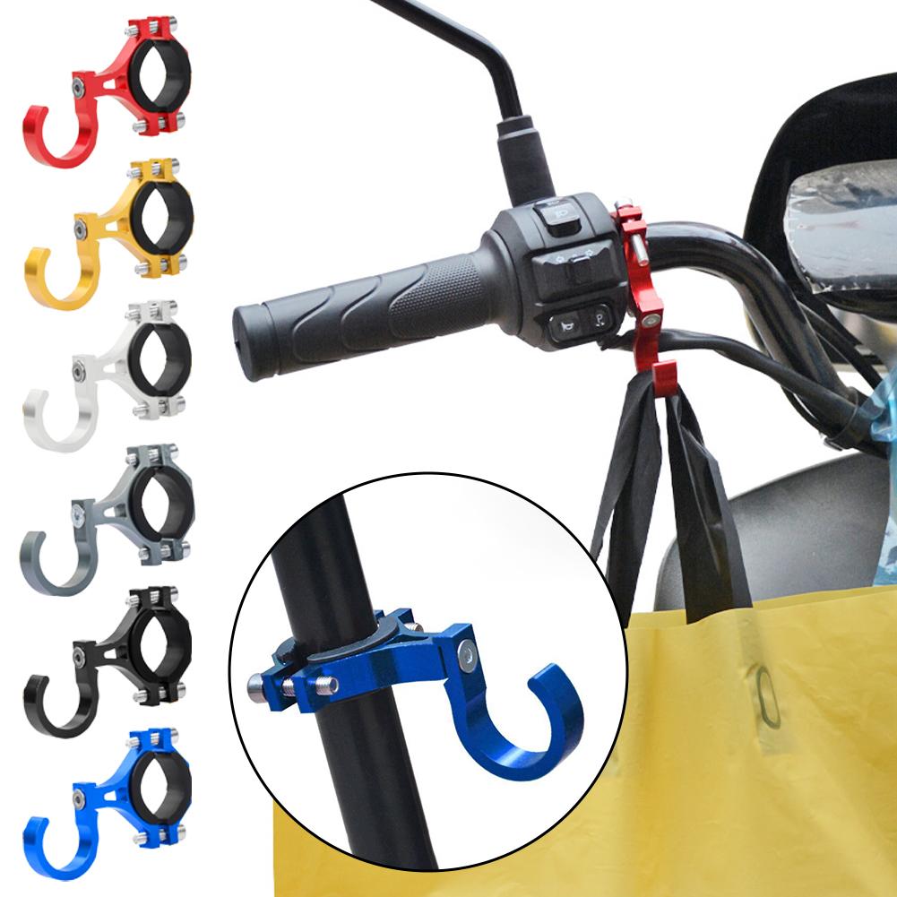 Cycling Commute Bag - ตะขอแขวนอเนกประสงค์ทำจากอะลูมิเนียมอัลลอยสำหรับสกู๊ตเตอร์ จักรยาน มอเตอร์ไซค์ กระเป๋า ติดตั้งบนแฮนด์จักรยานโดยไม่ต้องเจาะ