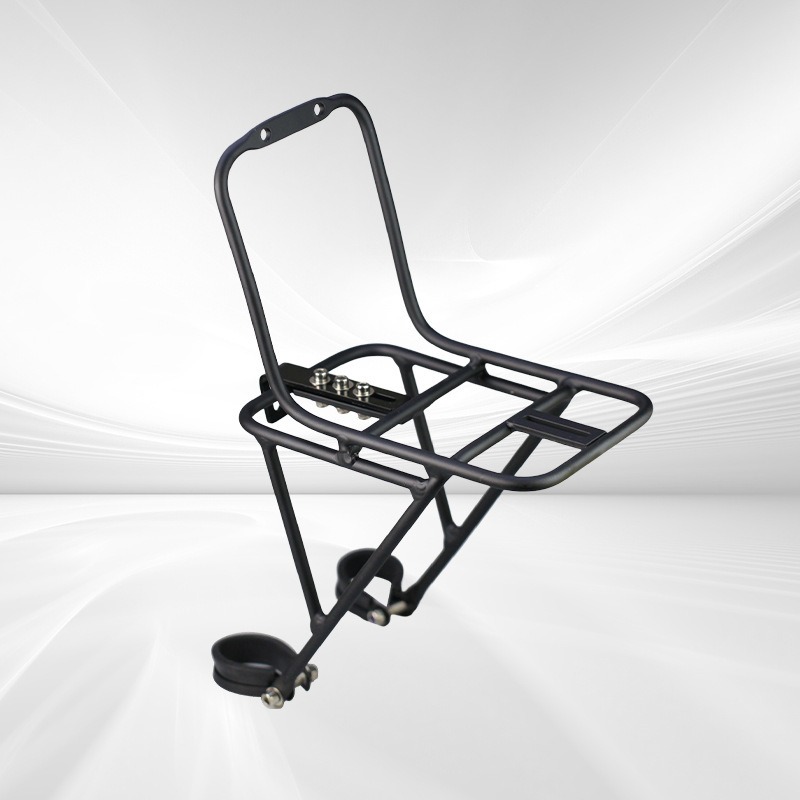 Cargo Rack Aluminum - ตะแกรงบรรทุกสัมภาระจักรยานอเนกประสงค์ อลูมิเนียมอัลลอยด์ ติดตั้งด้านหน้า ตะกร้าจักรยานเสือภูเขา อุปกรณ์ยึดติดกับตะเกียบหน้า