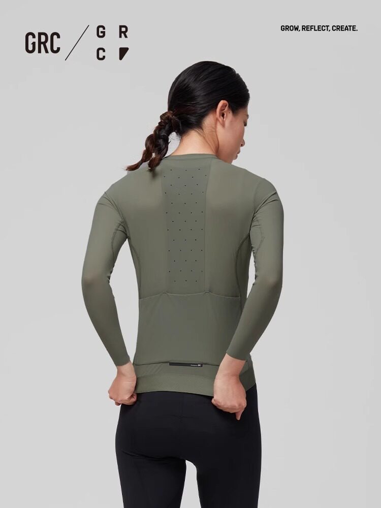 Cycling Commute Training - เสื้อปั่นจักรยานแขนสั้นสำหรับผู้หญิง GRC - เสื้อปั่นจักรยานสำหรับฤดูร้อน ระบายอากาศได้ดี แห้งเร็ว