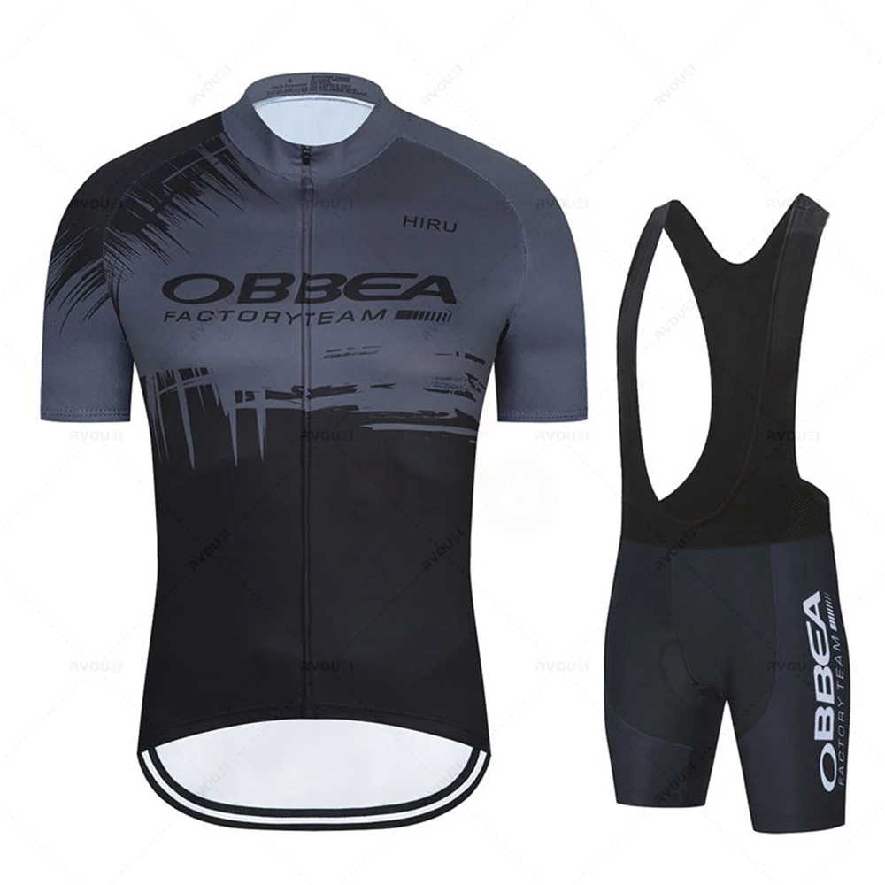 Cycling Community - ชุดเสื้อเจอร์ซีย์นักปั่น2025 hiru ชุดปั่นจักรยานระบายอากาศได้ดีสำหรับฤดูร้อนเสื้อผ้าปั่นจักรยานเสือภูเขาเสื้อผ้าแข่งกางเกงปั่นจักรยานกีฬา