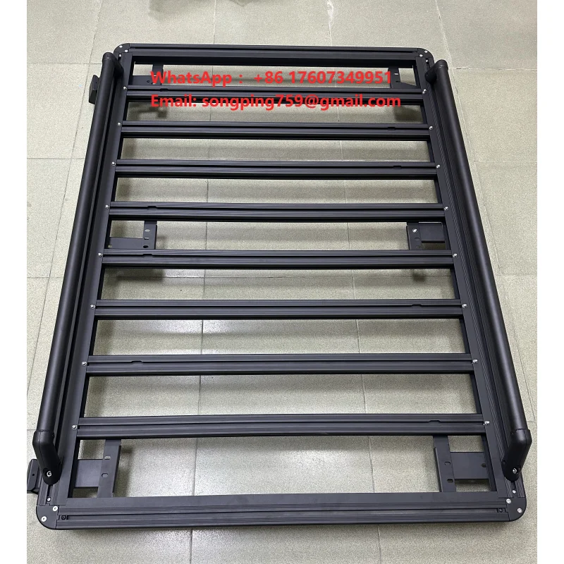 Cargo Rack Aluminum - TELLIKA ชุดอุปกรณ์แร็คหลังคาสำหรับบรรทุกสัมภาระ ทำจากอะลูมิเนียม สำหรับ Suzuki Jimny
