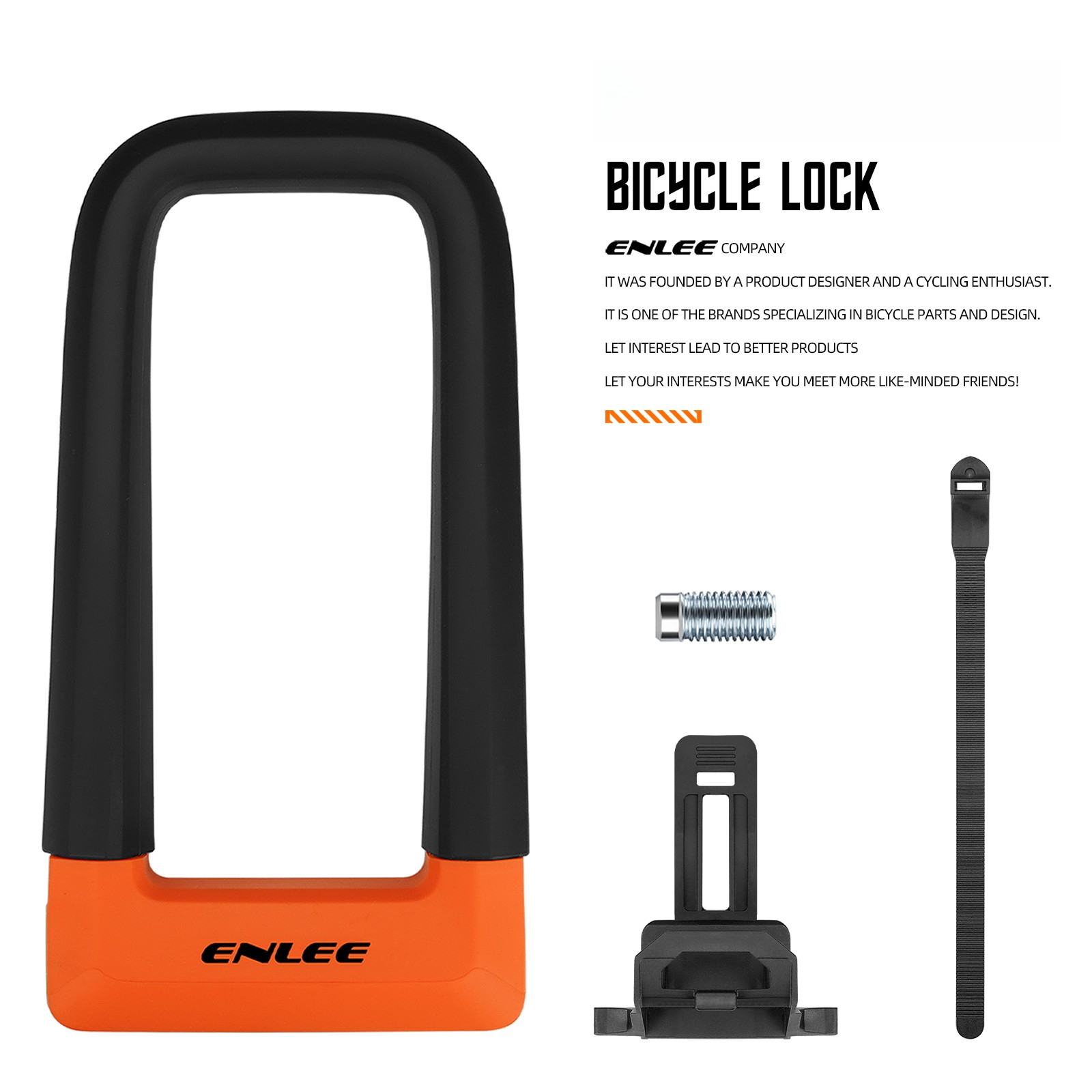 ENLEE กุญแจล็อคกันขโมยแบบ U สำ - U Lock Heavy Duty บทวิจารณ์และราคา