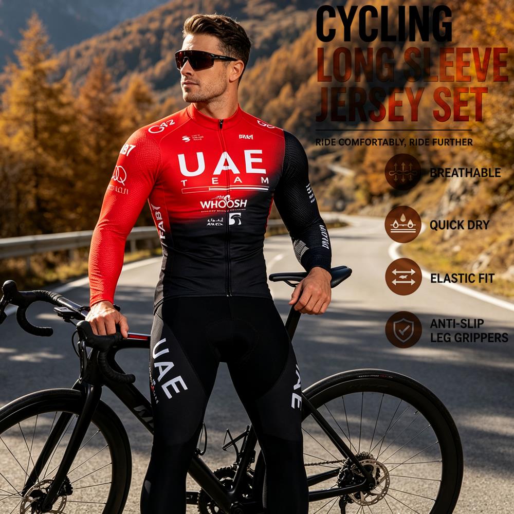 ชุดเสื้อปั่นจักรยานแขนยาวสำหรั - Cycling Community บทวิจารณ์และราคา