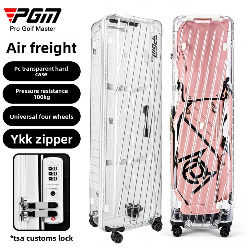 กระเป๋าเดินทางใสสำหรับไม้กอล์ฟ - U Lock Heavy Duty บทวิจารณ์และราคา
