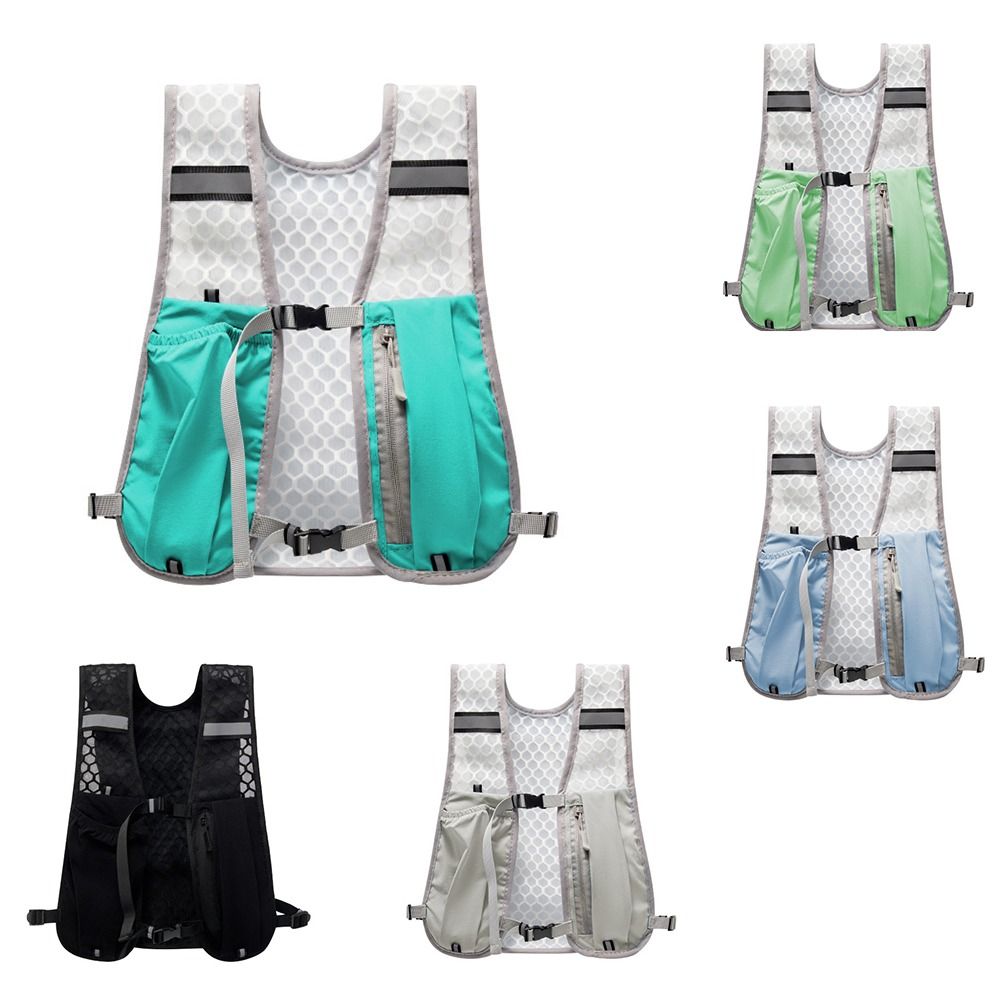 เสื้อกั๊กกันน้ำสำหรับวิ่งพร้อม - Reflective Vest Cycling บทวิจารณ์และราคา