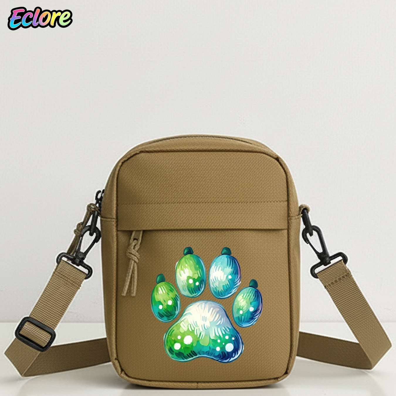 กระเป๋าสะพายลายรอยเท้าสัตว์สีน - Cycling Commute Bag บทวิจารณ์และราคา