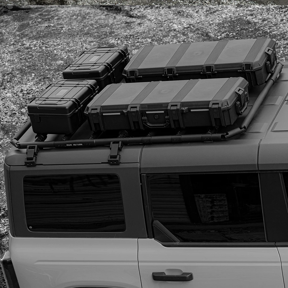 แร็คหลังคาแบบถอดได้รุ่นใหม่ IR - Cargo Rack Aluminum บทวิจารณ์และราคา