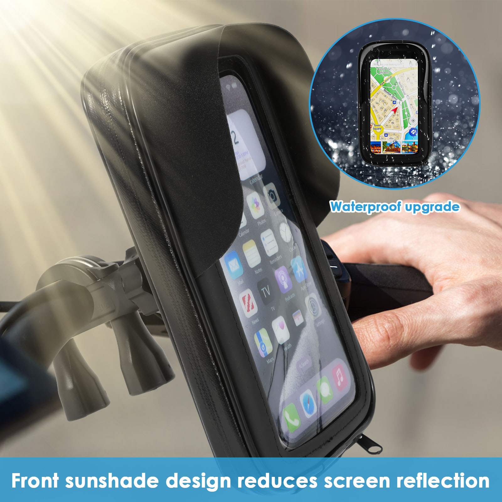 กระเป๋าใส่โทรศัพท์สำหรับมอเตอร - Cycling Commuter Backpack Waterproof บทวิจารณ์และราคา