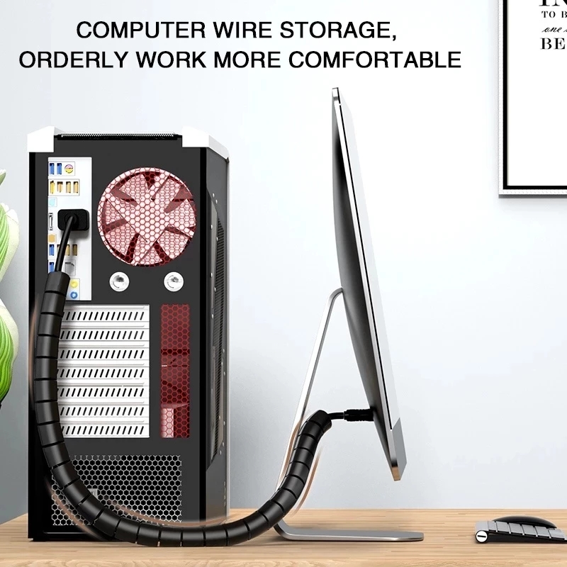 ท่อเก็บสายไฟแบบยืดหยุ่น 2M/1M  - Cable Lock Flexible บทวิจารณ์และราคา
