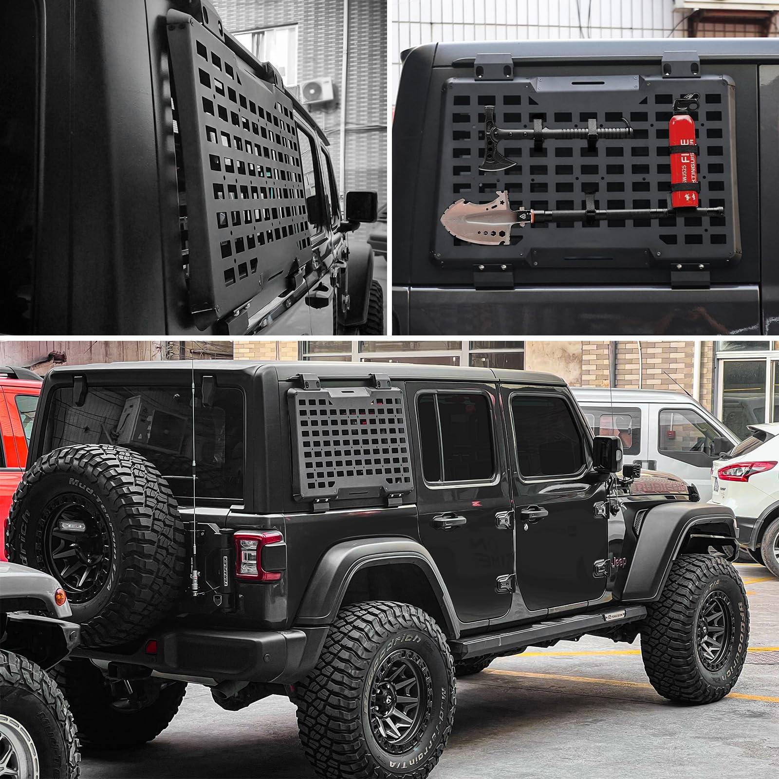 แผงเก็บของแบบโมดูลาร์ Molle สำ - Cargo Rack Aluminum บทวิจารณ์และราคา