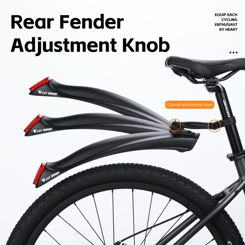 WEST BIKING บังโคลนจักรยานแบบส - Fender Mudguard Set บทวิจารณ์และราคา