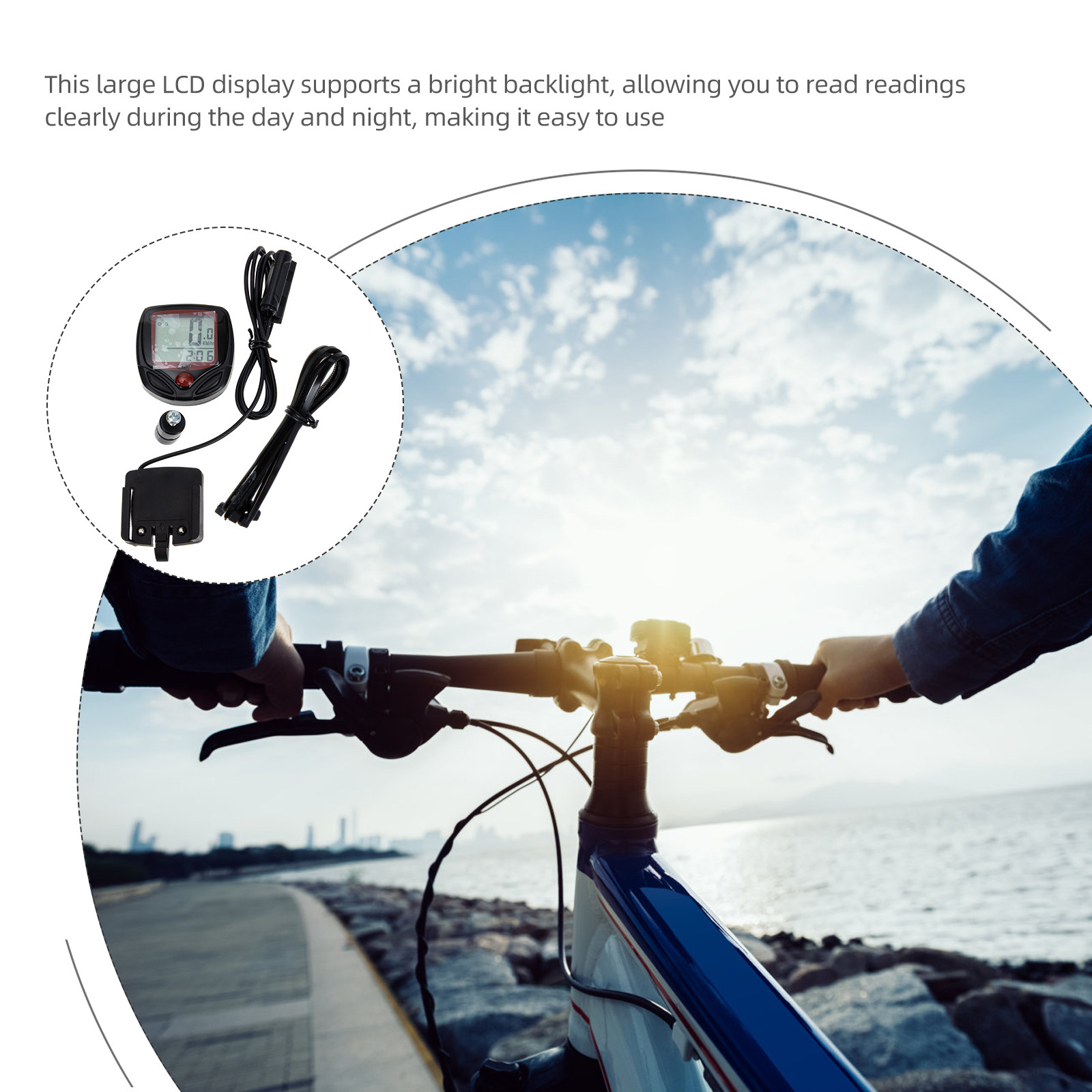 1 ชุด มาตรวัดความเร็วจักรยานมื - Cycling Commute Training บทวิจารณ์และราคา