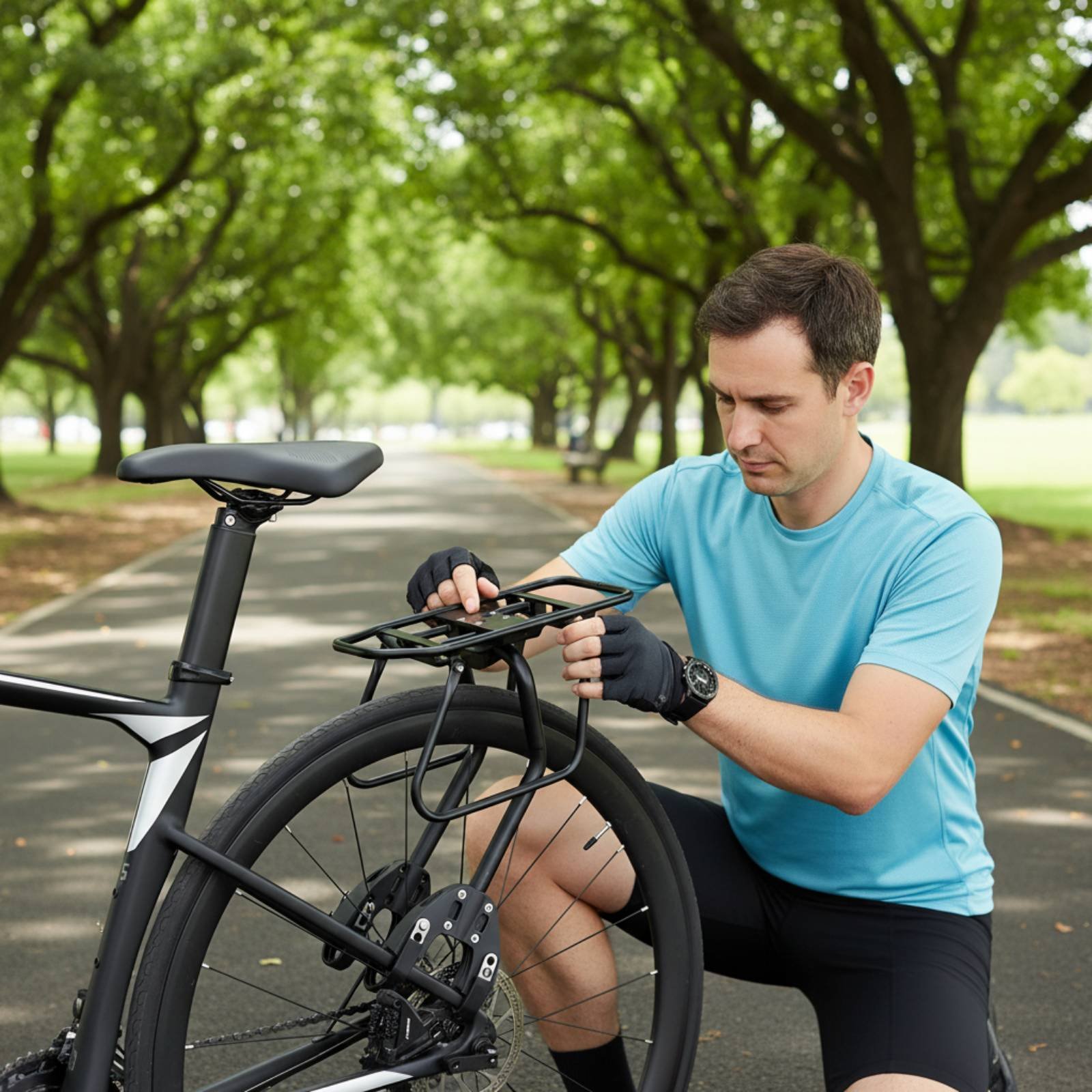 แร็คท้ายจักรยาน อลูมิเนียมอัลล - Cycling To Commute บทวิจารณ์และราคา