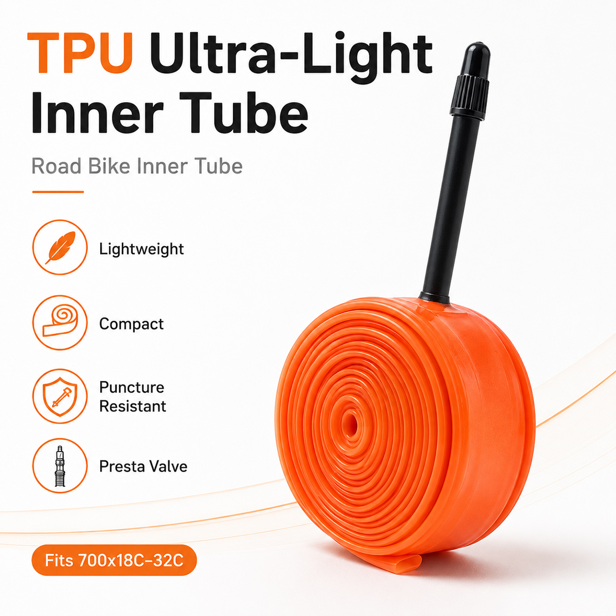 ยางในจักรยาน YONGRUN 700x18/23 - Inner Tube 700C บทวิจารณ์และราคา