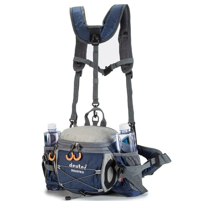 กีฬากลางแจ้งเอวกระเป๋าเดินป่าข - Cycling Commuter Backpack Waterproof บทวิจารณ์และราคา