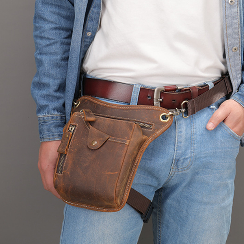 Vintage Pu หนังเอว Pack กระเป๋ - Cycling Commute Bag บทวิจารณ์และราคา