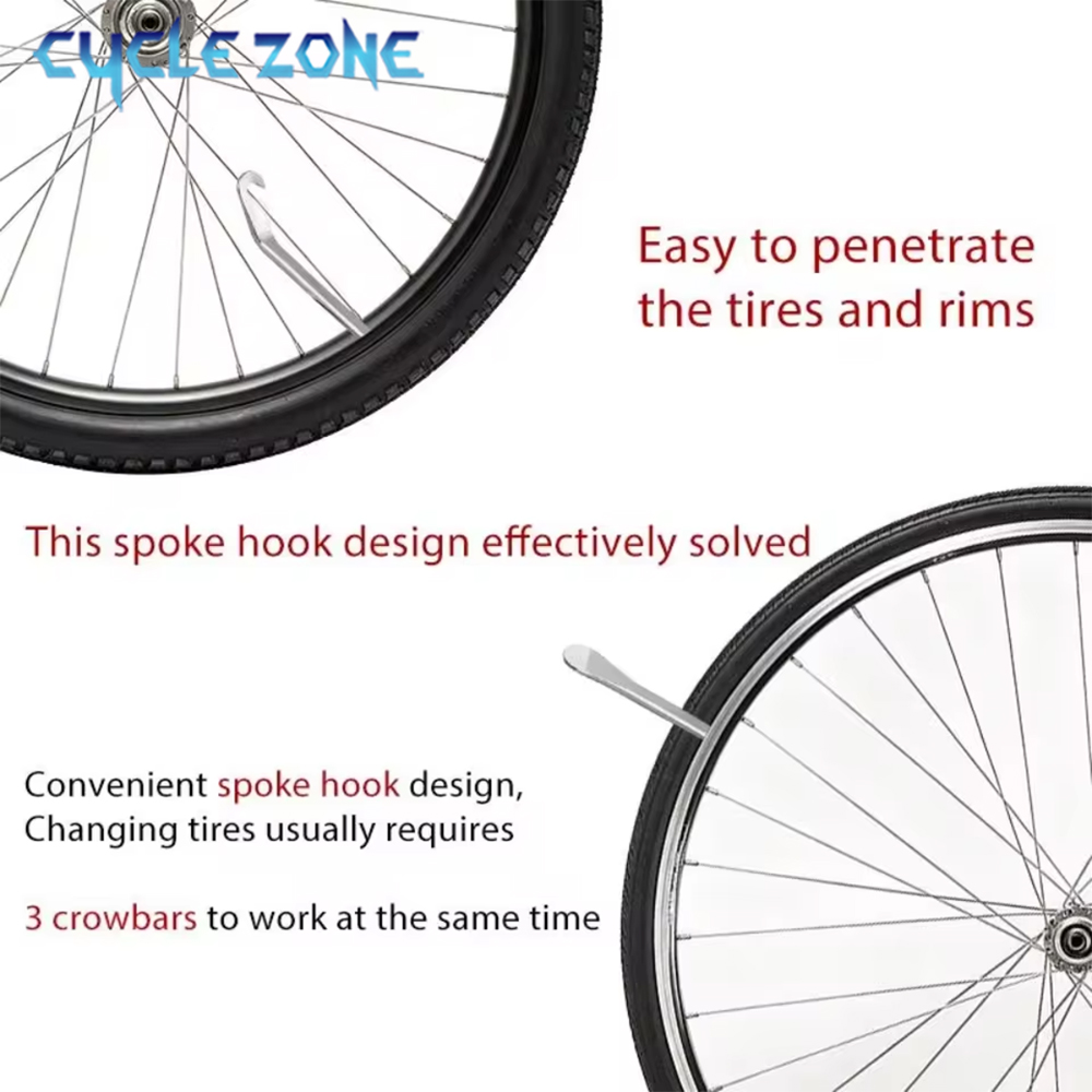เครื่องมือถอดยางจักรยานแบบพกพา - Cycling Zones บทวิจารณ์และราคา