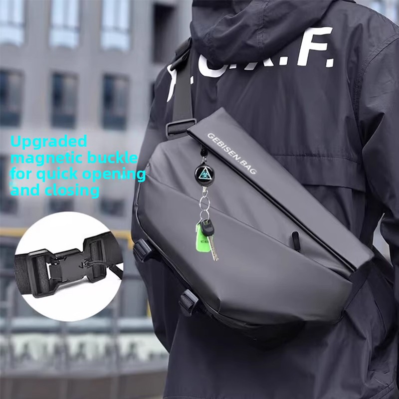 กระเป๋าสะพายข้างผู้ชายแบบแม่เห - Cycling Commute Bag บทวิจารณ์และราคา